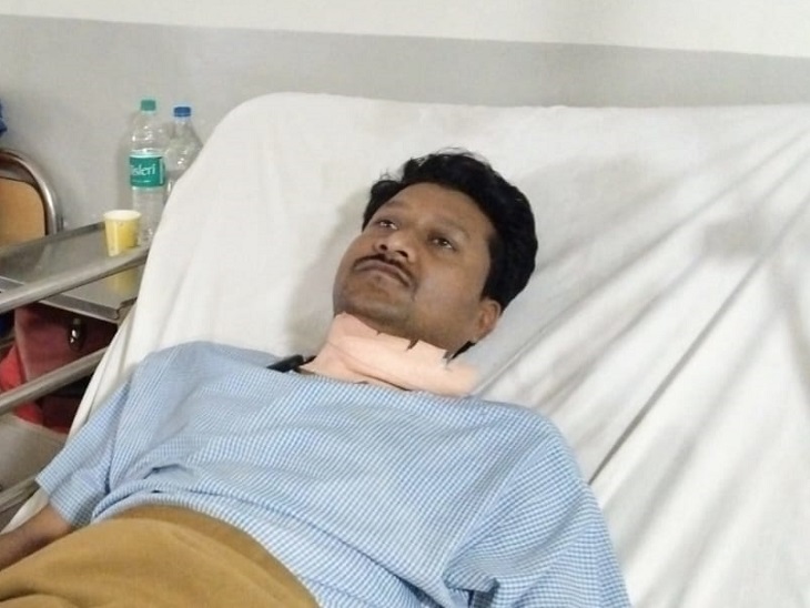 चाइनीज मांझे से कटा युवक का गला - Dainik Bhaskar