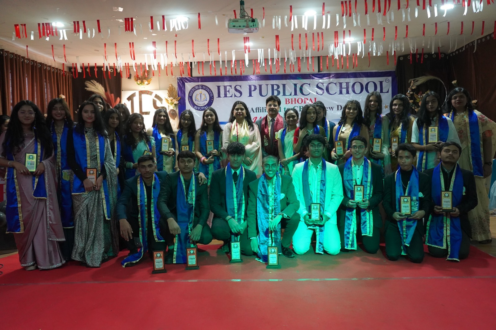 Farewell ceremony of 12th class students in IES School | आईईएस स्कूल ...