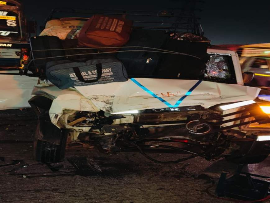 धमतरी जिले का साहू परिवार नए साल से पहले अमरकंटक दर्शन करने गया था।