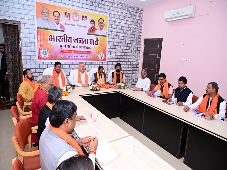 भाजपा जिलाध्यक्ष के नाम को लेकर हो चुकी मंथन बैठक - Dainik Bhaskar