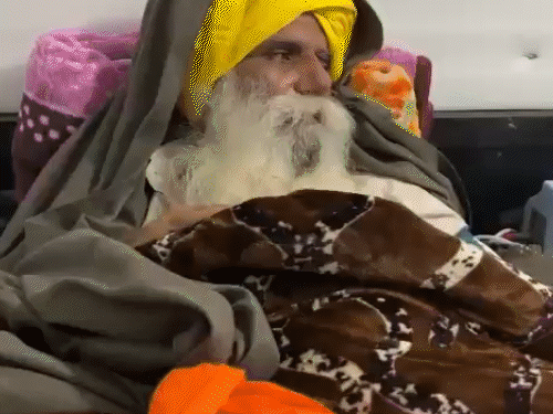 जगजीत सिंह डल्लेवाल ने 26 नवंबर को खनौरी बॉर्डर पर आमरण अनशन शुरू किया था। - Dainik Bhaskar