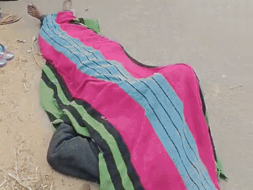 हंसराज कीर (40) का शव गर्लफ्रेंड के घर से 50 मीटर दूर सड़क पर मिला था।