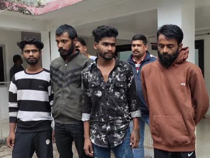 आरोपियों को गिरफ्तार कर भेजा गया न्यायिक हिरासत में