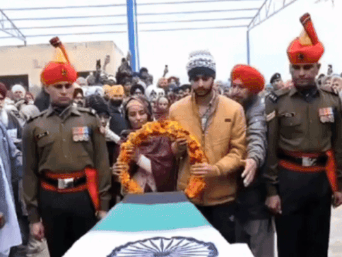 बन्नावाला में किया गया अंतिम संस्कार। - Dainik Bhaskar