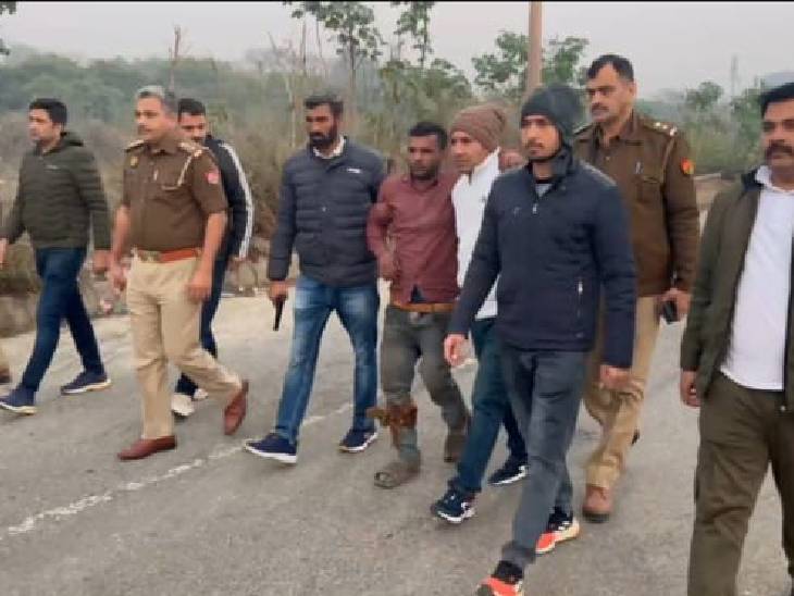 थाना फेज-2 पुलिस की गिरफ्त में बंद कंपनियों में रहकर लूटपाट करने वाला बदमाश