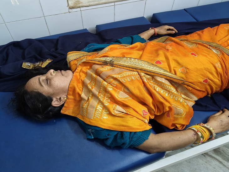 घायलों को अस्पताल में कराया गया भर्ती