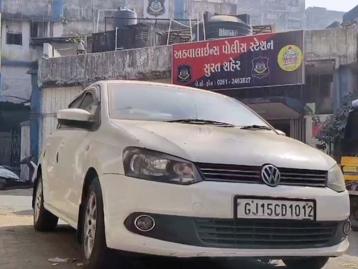 आरोपी की कार।