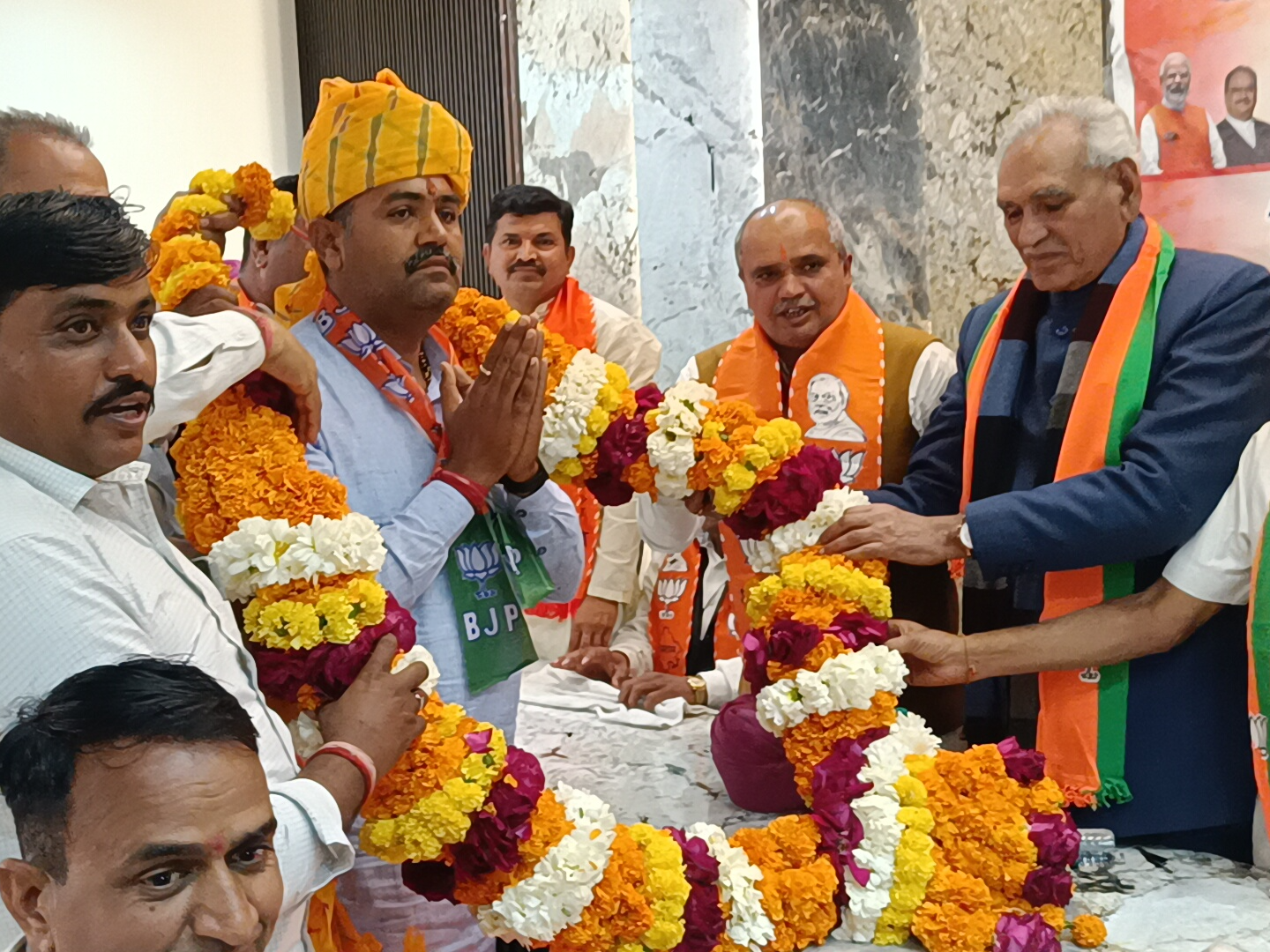 जसराज राजपुरोहित को जालोर से भाजपा जिला अध्यक्ष घोषित किया।