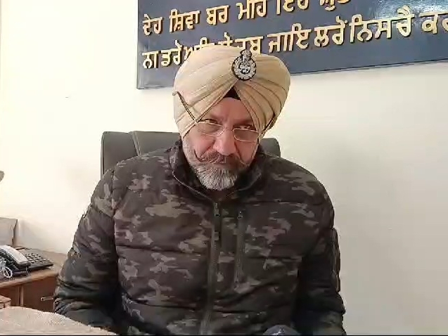 ਡੀਐਸਪੀ ਤ੍ਰਿਲੋਚਨ ਸਿੰਘ ਜਾਣਕਾਰੀ ਦੇਣ