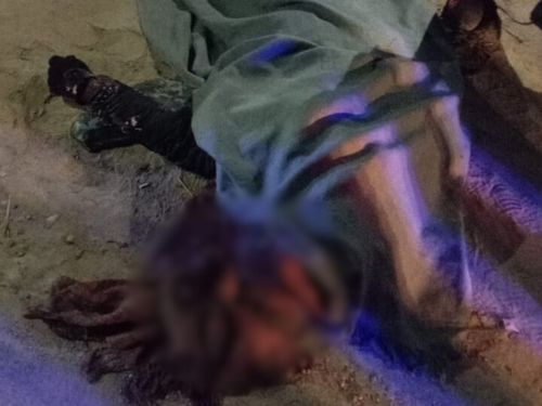 ਮੌਕੇ 'ਤੇ ਪਏ ਇਕ ਨੌਜਵਾਨ ਦੀ ਮ੍ਰਿਤਕ ਦੇਹ