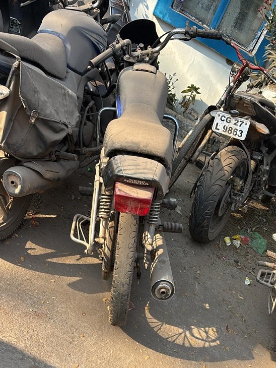 ऐप के जरिए खोजी गई चोरी की बाइक