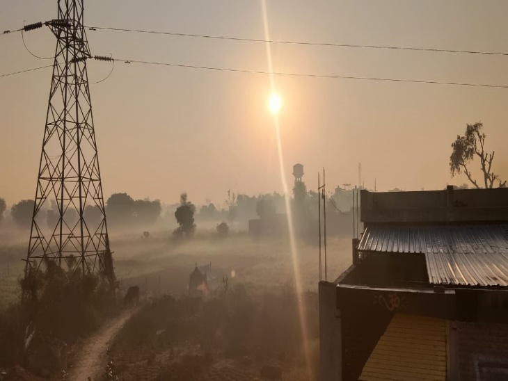अलवर में सुबह सुबह अच्छी धूप निकली। - Dainik Bhaskar