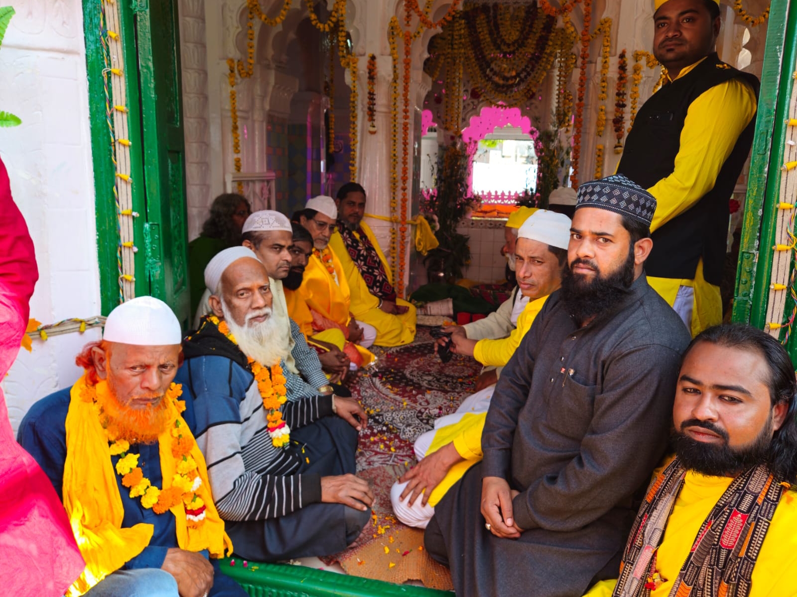 Basant Panchami celebrated at the shrine of Baba Hurmat Shah