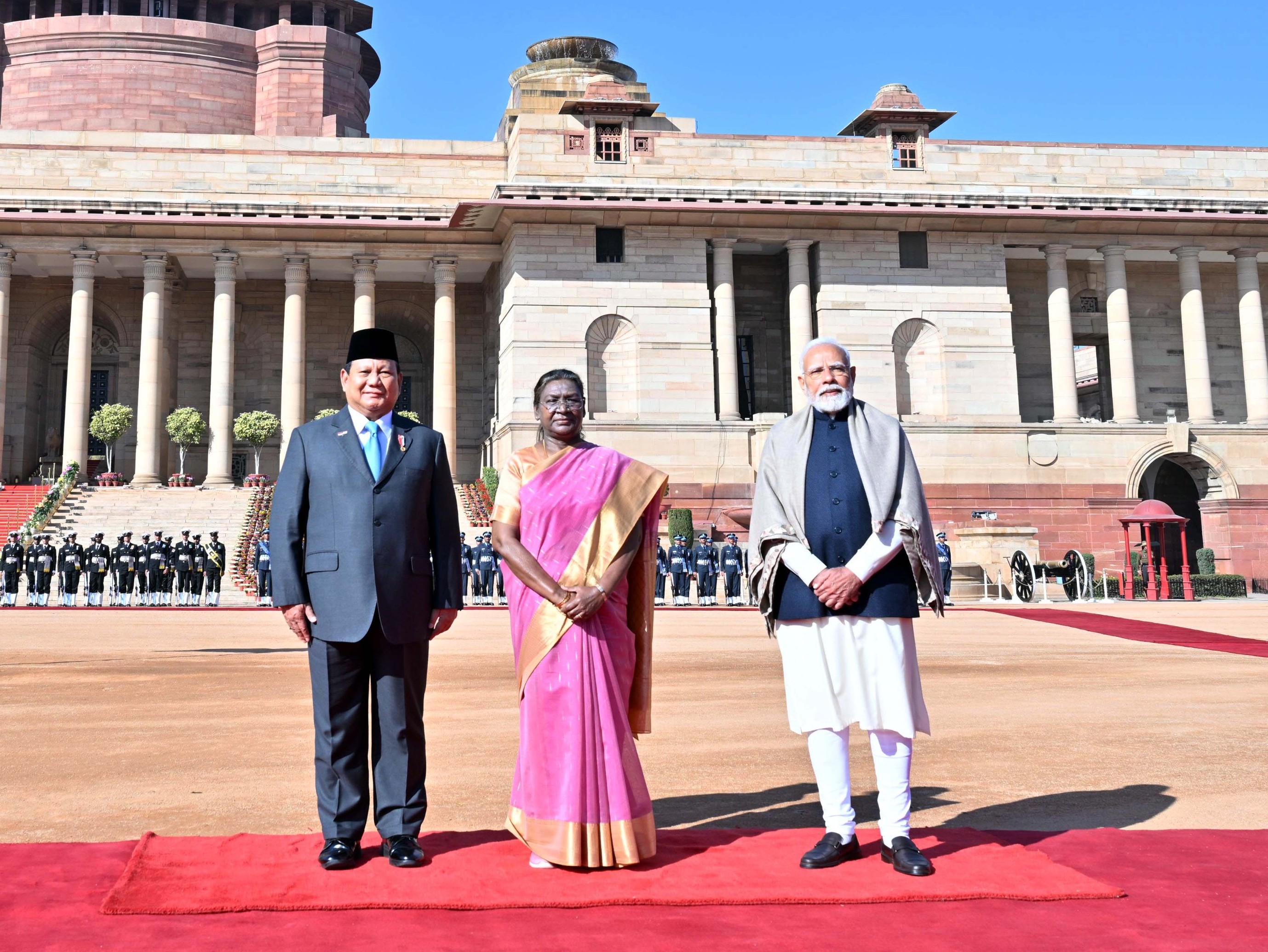 इंडोनेशिया के राष्ट्रपति प्रबोवो सुबियांतो 26 जनवरी को भारत के गणतंत्र दिवस समारोह में मुख्य अतिथि के तौर पर शामिल हुए थे।