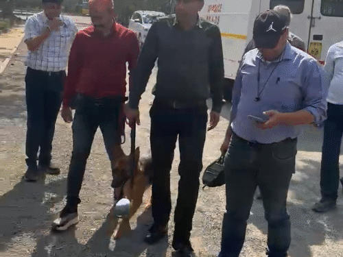 ਪੁਲਿਸ ਅਤੇ ਬੀ.ਡੀ.ਐੱਸ. ਤੁਰੰਤ ਸਕੂਲ ਪਹੁੰਚੇ ਅਤੇ ਜਾਂਚ ਸ਼ੁਰੂ ਕਰ ਦਿੱਤੀ.