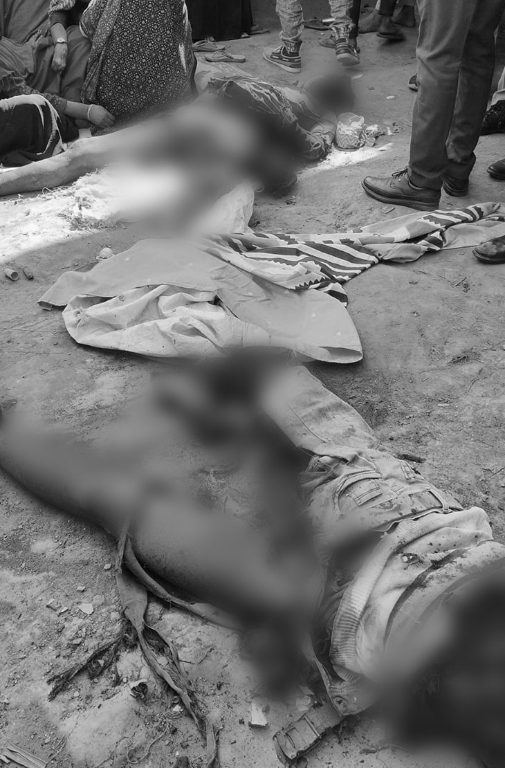 ਮਜ਼ਦੂਰਾਂ ਦਾ ਸਰੀਰ ਉੱਡ ਗਿਆ.