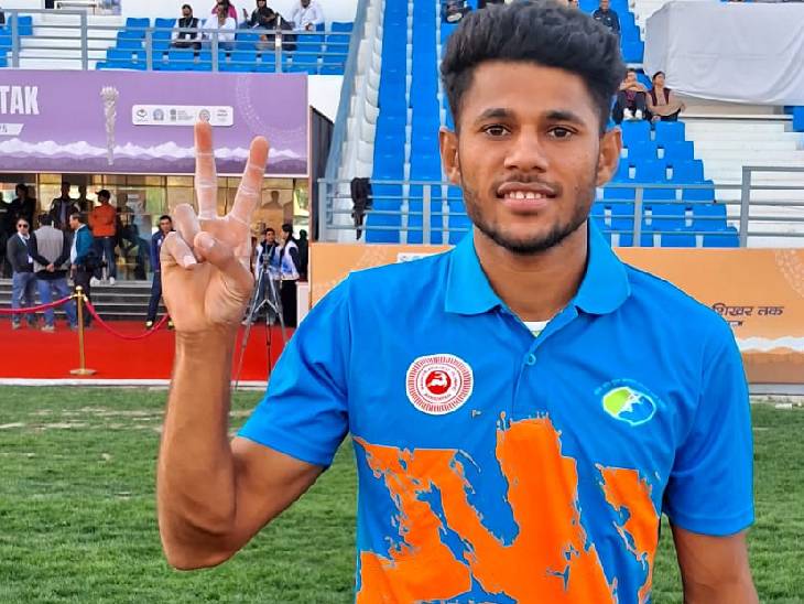 Dev Meena set a new record in pole vault with 5.32 meters, MP won a total of 58 medals