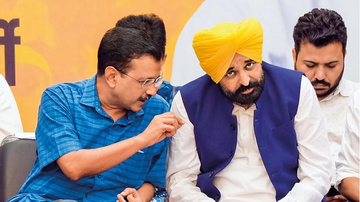 AAP ਸੁਪਰੀਮੋ ਅਰਵਿੰਦ ਕੇਜਰੀਵਾਲ ਅਤੇ ਪੰਜਾਬ ਦੇ ਮੁੱਖ ਮੰਤਰੀ ਭਗਵੰਤ ਮਾਨ. (ਫਾਈਲ ਫੋਟੋ)