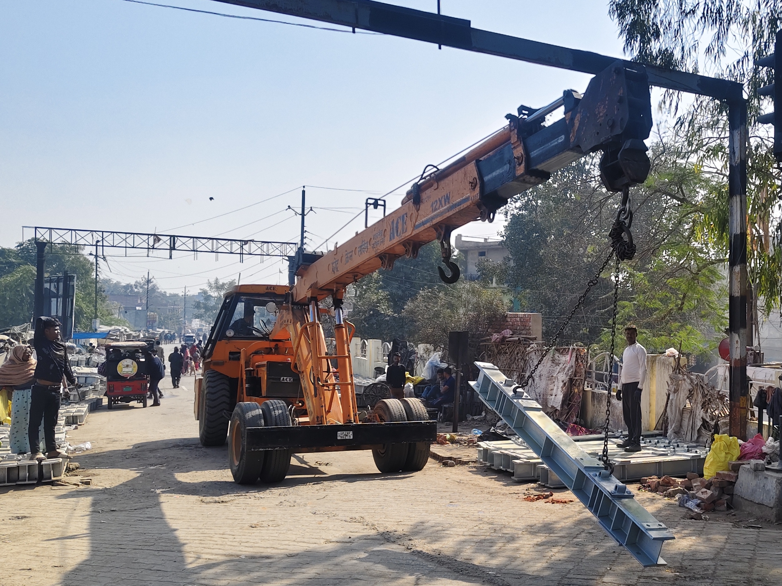 Netua Railway bridge at Ganga Ghat station in dilapidated condition | गंगा ...
