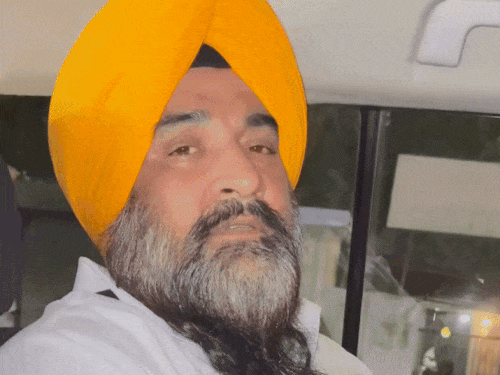 फरीदकोट सीट से सांसद सरबजीत सिंह खालसा। - Dainik Bhaskar