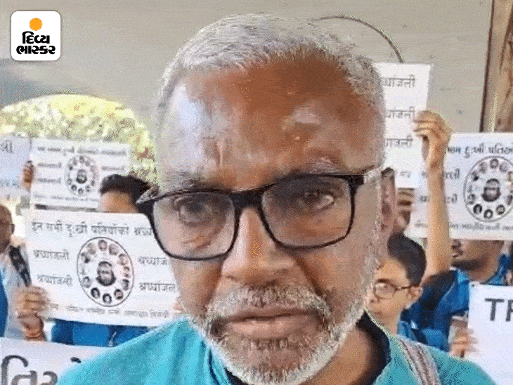 वाइफ एब्यूज्ड मेन्स एसोसिएशन के अध्यक्ष दशरथभाई देवड़ा।