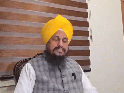 श्री दमदमा साहिब के पूर्व जत्थेदार ज्ञानी हरप्रीत सिंह। - Dainik Bhaskar