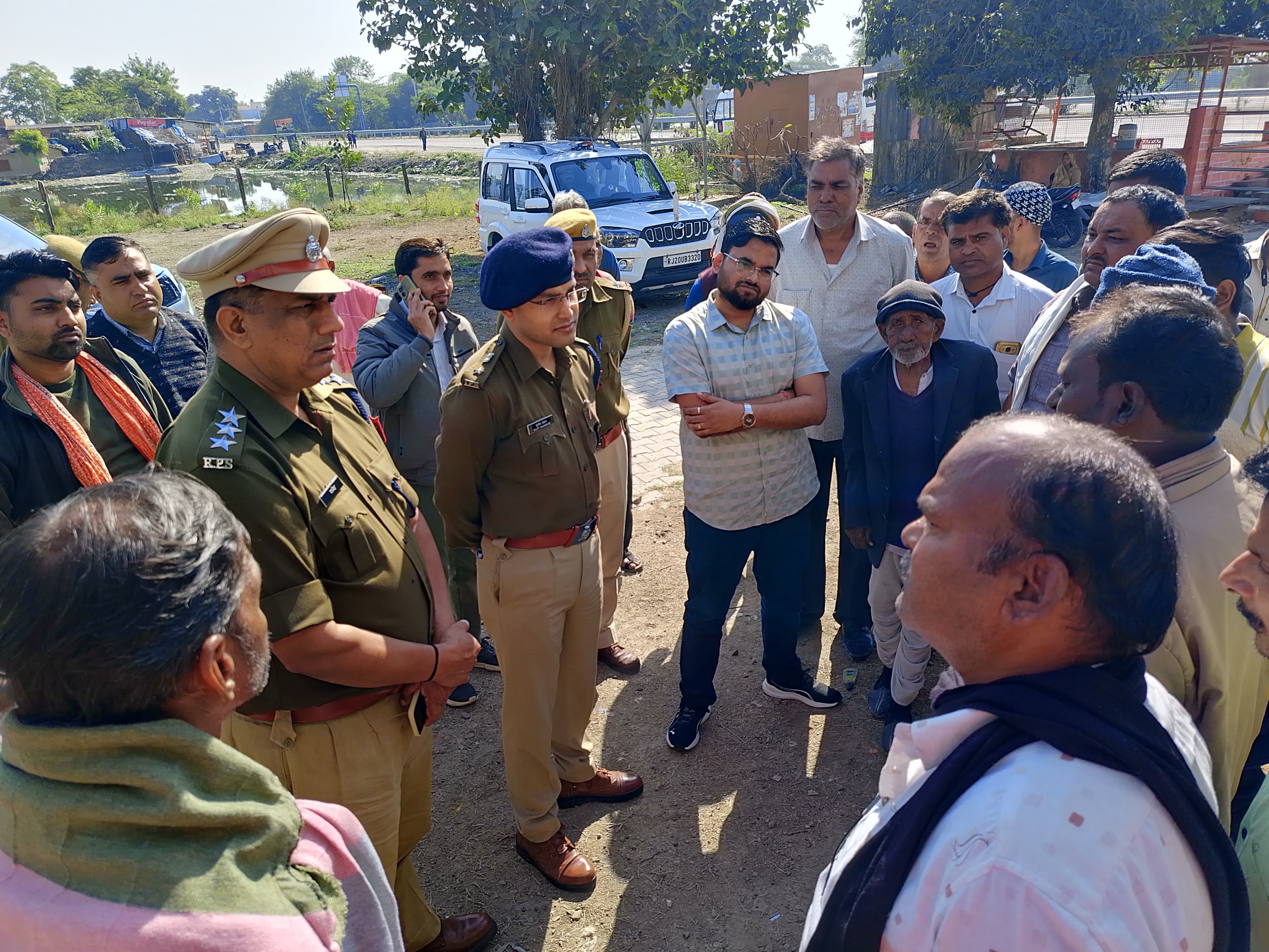 कोटा ग्रामीण एसपी सुजीत शंकर गुरुवार सुबह घटनास्थल पर पहुंचे और हादसे की जानकारी ली।