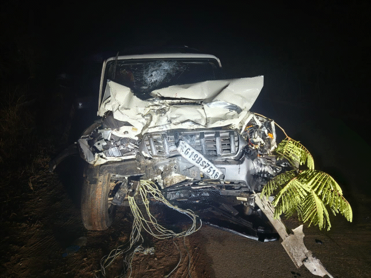 हादसे में 7 लोग घायल हुए है।