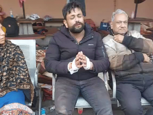 ਪਤੀ ਅਨੋਕ ਮਿੱਤਲ ਘਟਨਾ ਬਾਰੇ ਜਾਣਕਾਰੀ ਦਿੰਦੇ ਹੋਏ.