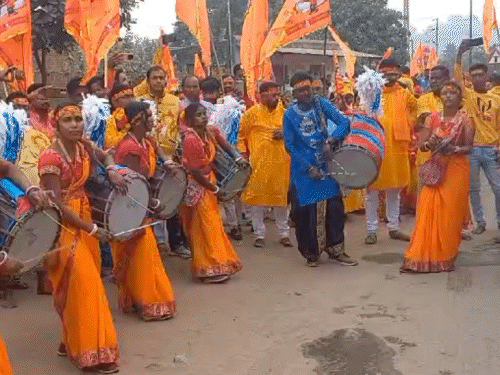 Pran Woman Kalash of 11 hundred women in Shiv temple Pran Pratishtha | शिव मंदिर ...
