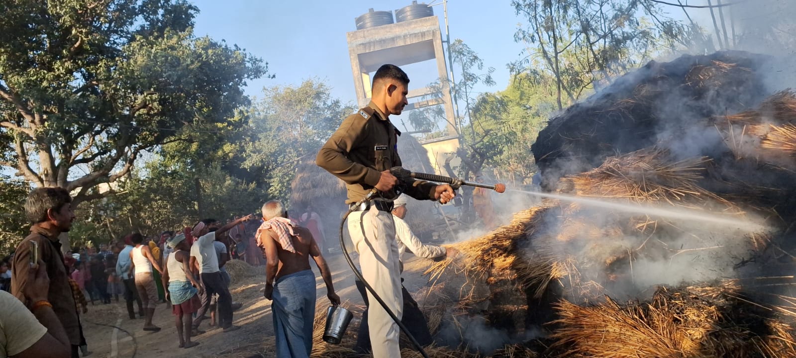 Bad Firefighting Network The district's firefighting system is in a bad state, there are no ...