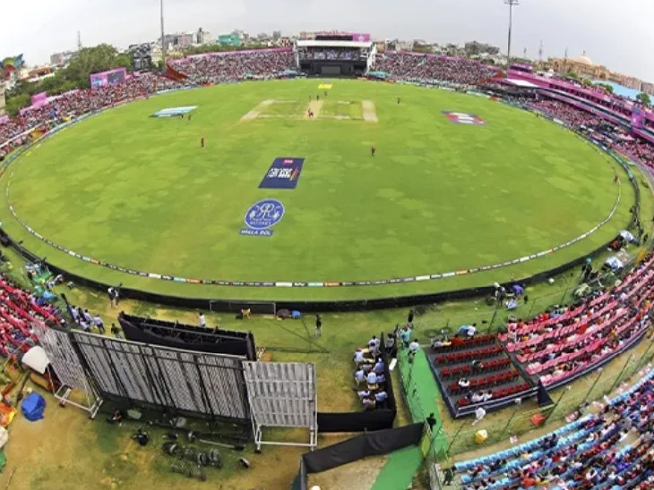 एसएमएस स्टेडियम में राजस्थान रॉयल्स के मैच खेले जाएंगे।