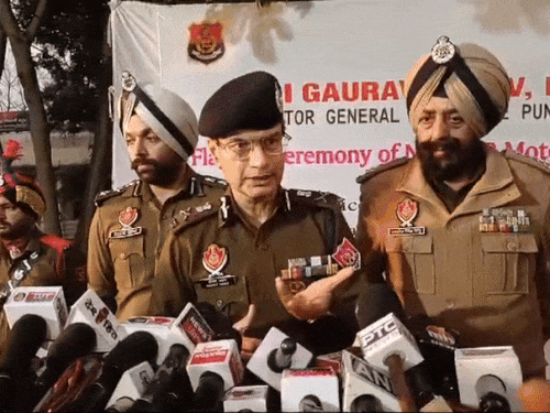 पंजाब डीजीपी गौरव यादव। - Dainik Bhaskar