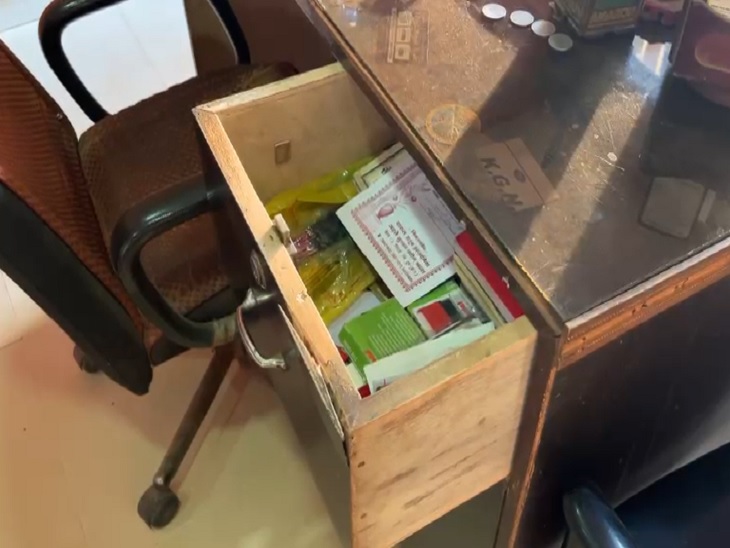 इस तरह गल्ले का लॉक तोड़कर निकाल लिए डेढ़ लाख रुपए