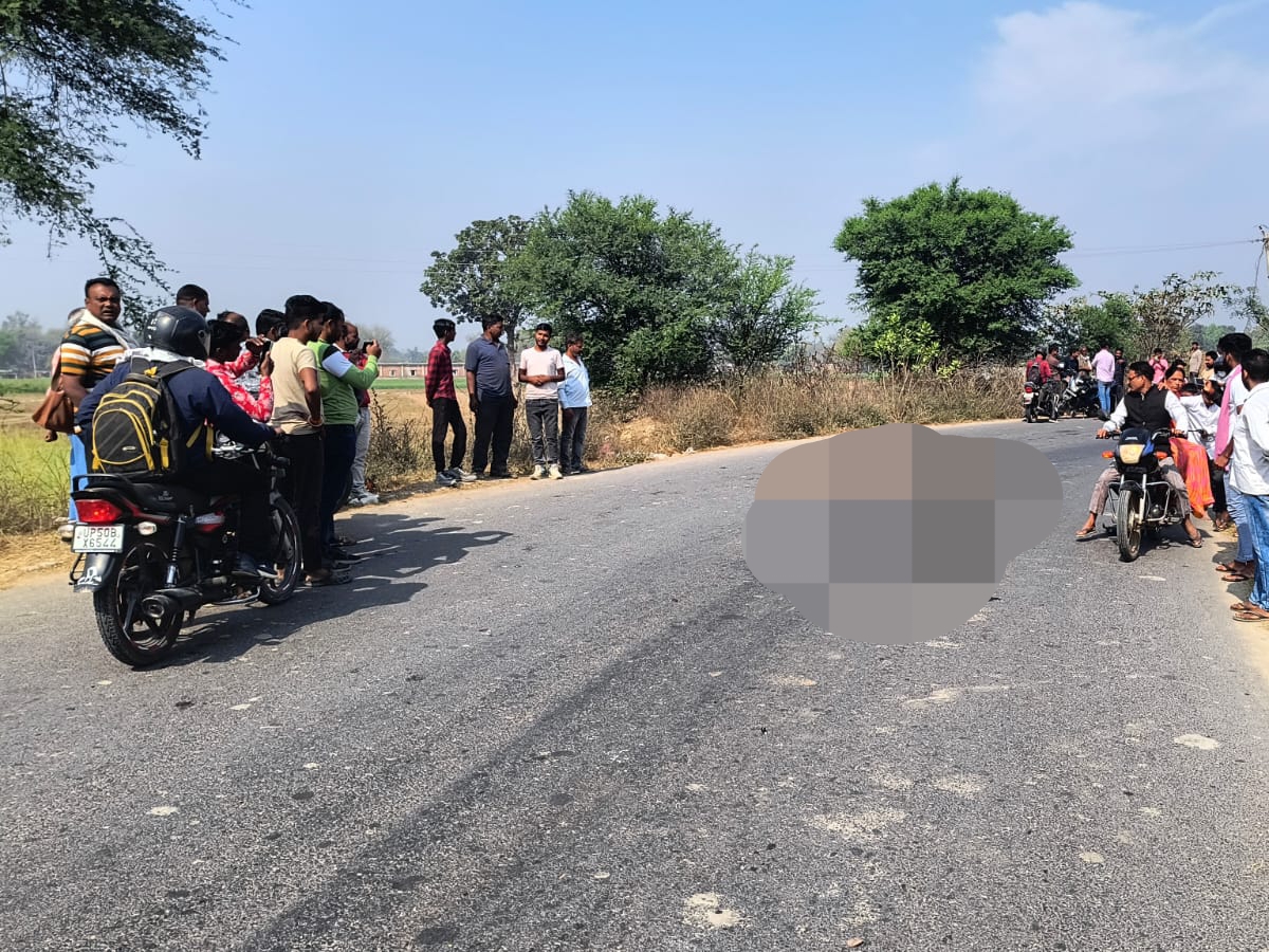 A young man died after being crushed by a truck in Saidpur