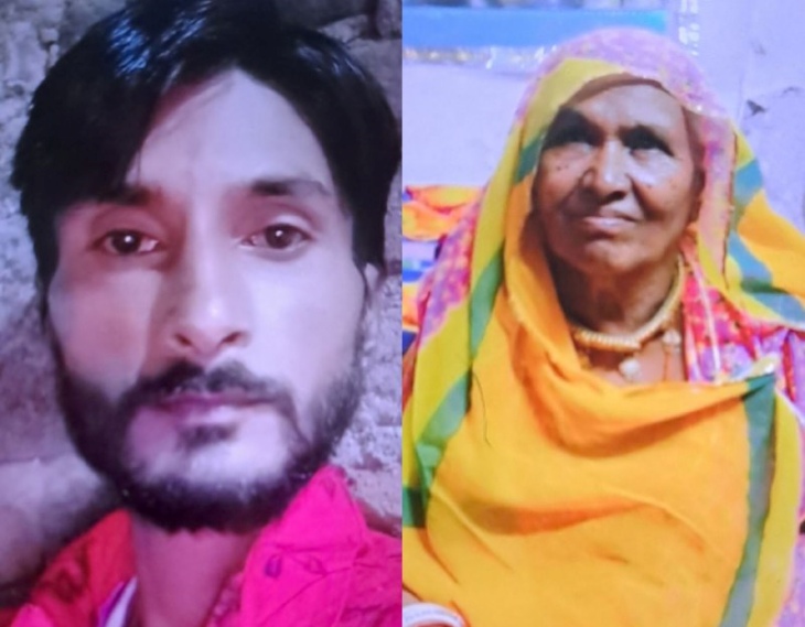 मृतक विमल और उनकी मां तीजा देवी। (फाइल फोटो)