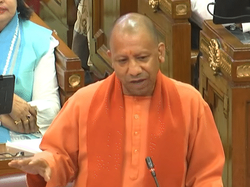 UP CM Yogi Adityanath Vidhan Sabha Speech Update; BJP | Samajwadi Party ...