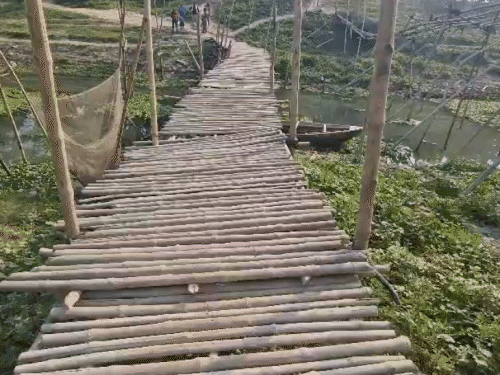 the hassle of building a chachri bridge every year would have ended in ...