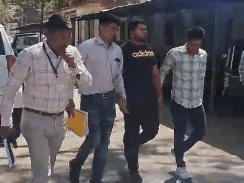 वनरक्षक भर्ती पेपर लीक का आरोपी हरीश सहारण एसओजी की गिरफ्त में।