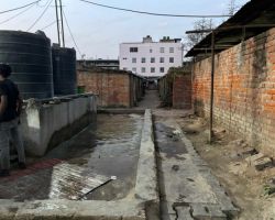 यह तस्वीर घटनास्थल की है। यहां बने लेबर क्वार्टर में आरोपी ने वारदात को अंजाम दिया।