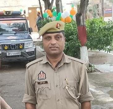 सिपाही अमित की फाइल फोटो।