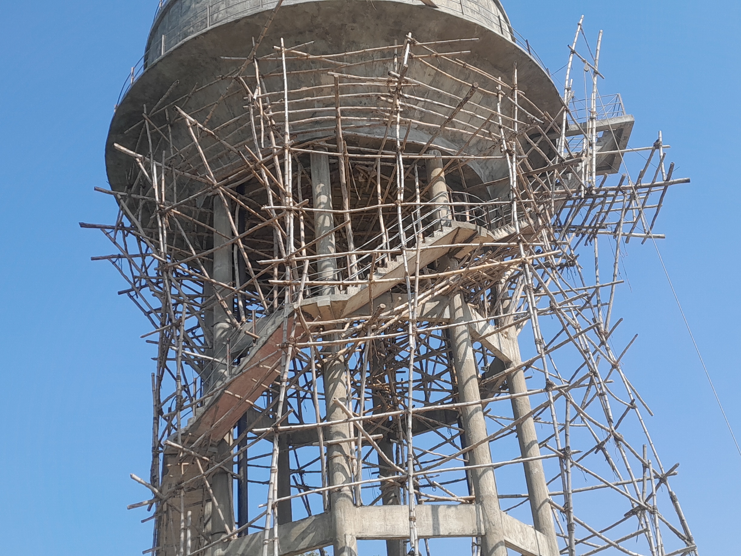 Water tank of Jal Jeevan Mission is incomplete