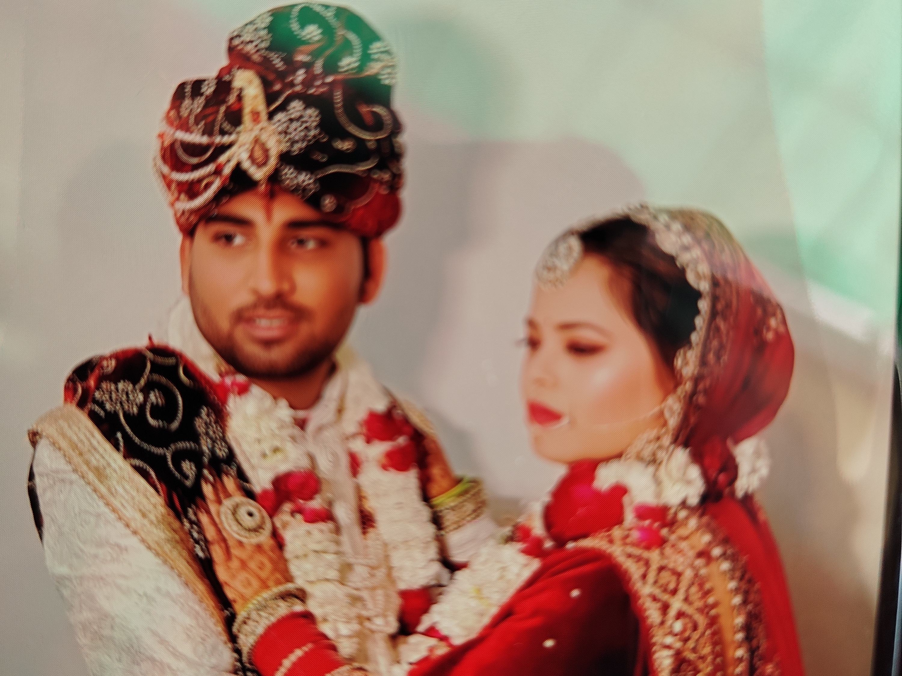 ਵਿਆਹ ਦੌਰਾਨ ਮ੍ਰਿਤਕ ਦੀ ਫੋਟੋ ਆਪਣੀ ਪਤਨੀ ਨਾਲ ਗਈ.