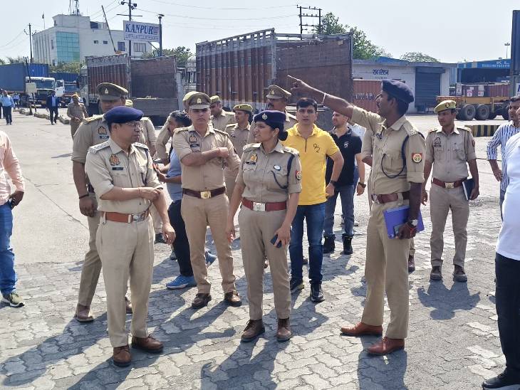 Goods worth Rs 4 crore kept in a container were stolen from the ...