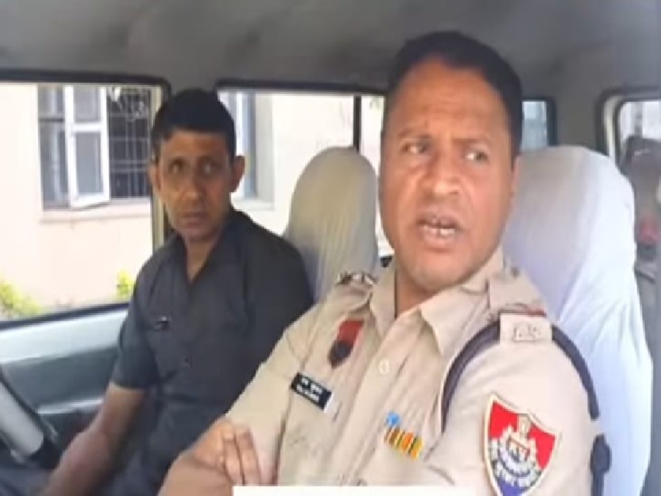 मामले में जांच अधिकारी एसआई राजकुमार।