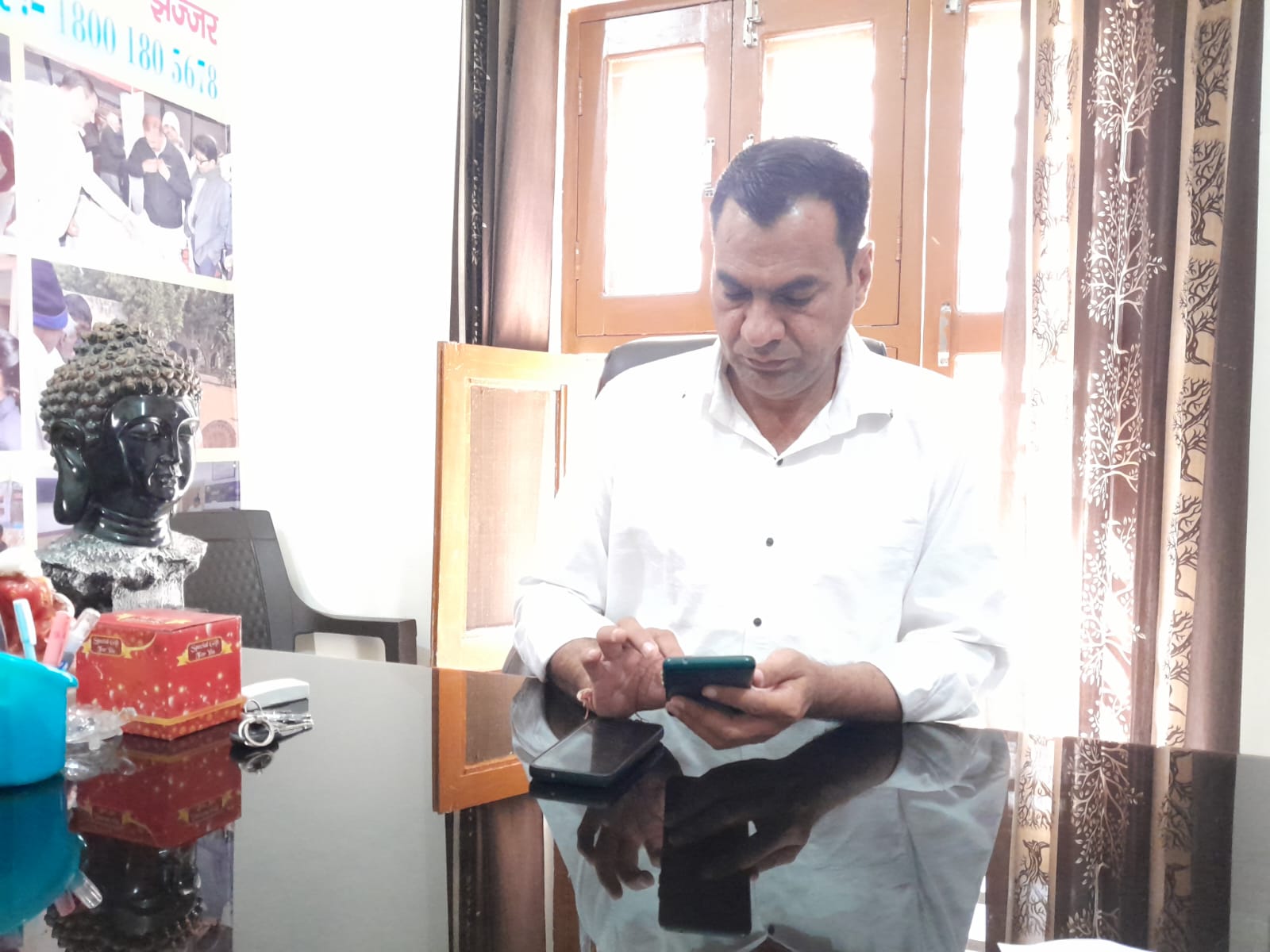 ਸ਼ਿਆਮ ਅਹਿਲਾਵਤ, ਜ਼ਿਲ੍ਹਾ ਸਲਾਹਕਾਰ ਪਾਣੀ ਅਤੇ ਸੈਨੀਟੇਸ਼ਨ ਸਹਾਇਕ ਸੰਗਠਨ ਦਾ.