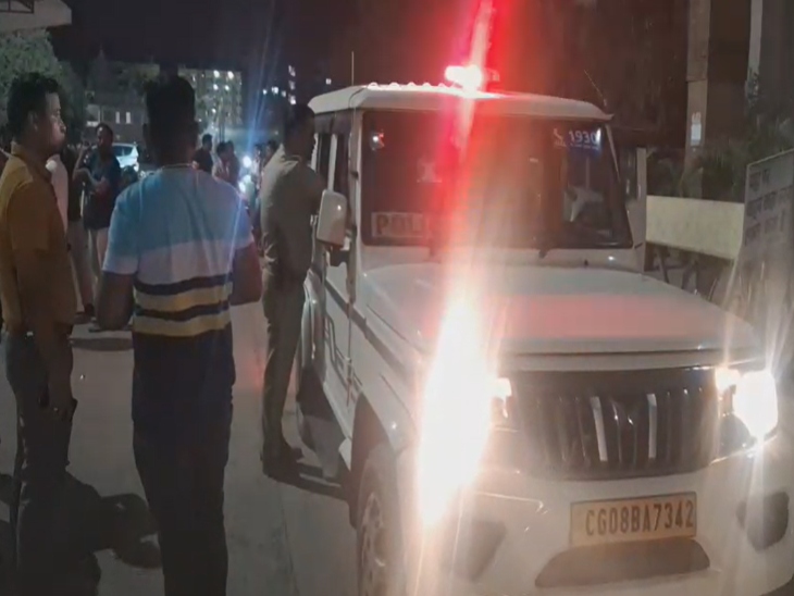 घटना के बाद मौके पर पुलिस पहुंची थी