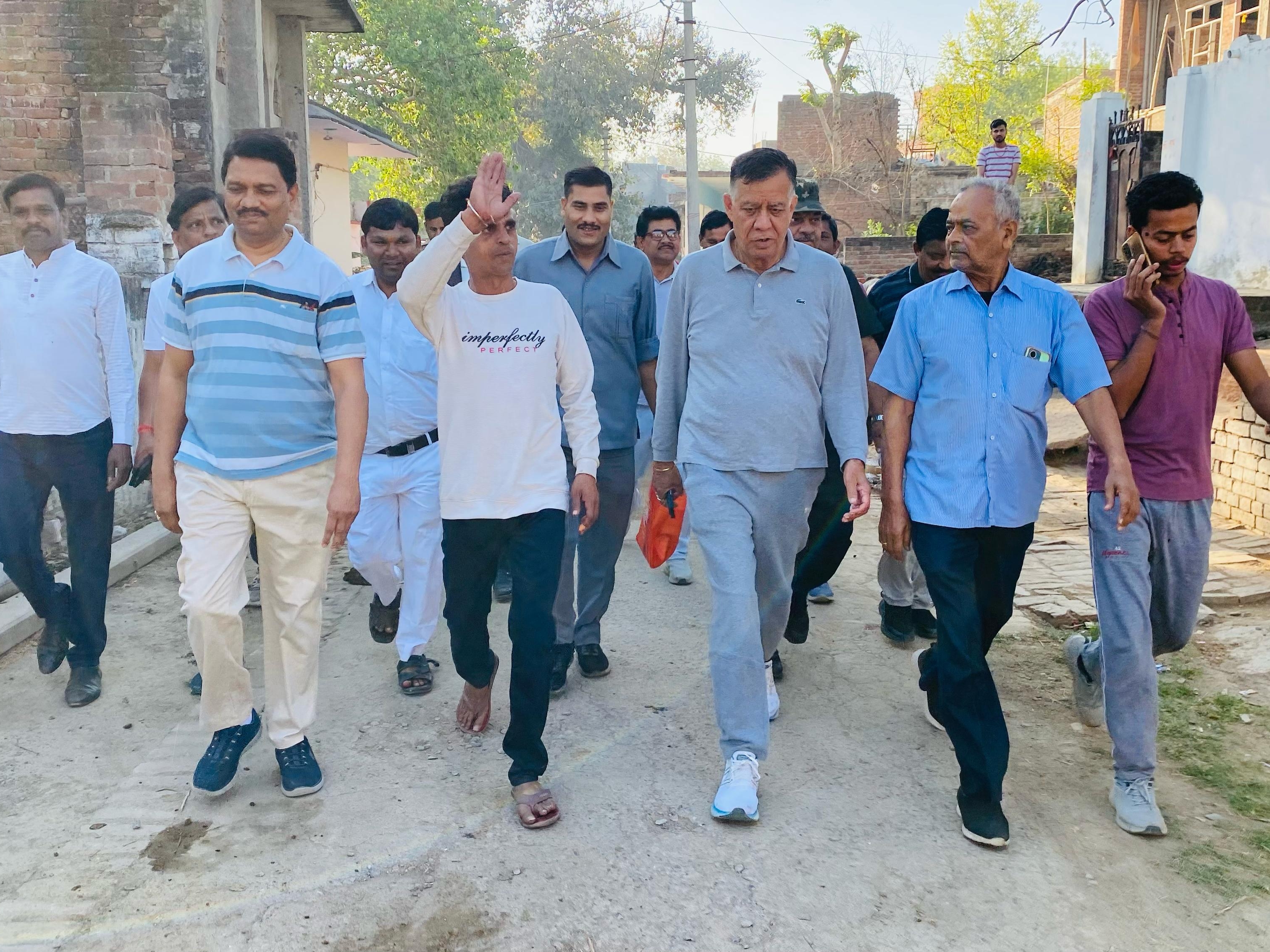 Vidhan Sabha Speaker visit to Maharajpur Satish Mahana listened ...