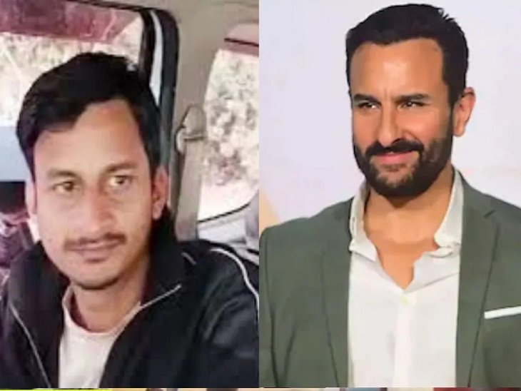 सैफ अली खान पर हमला मामले में हिरासत में लिया गया संदिग्ध अकाश कनौजिया - Dainik Bhaskar