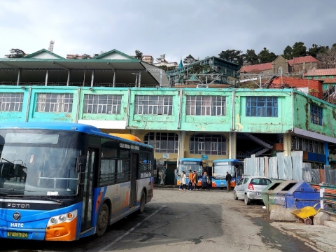 शिमला का ओल्ड बस स्टैंड